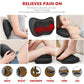 Back Massager for Pain Relief Deep Tissue, Electric Back Massage Pillow for Back,Neck,Shoulders,Legs,Foot,Use at Home,Car,Office