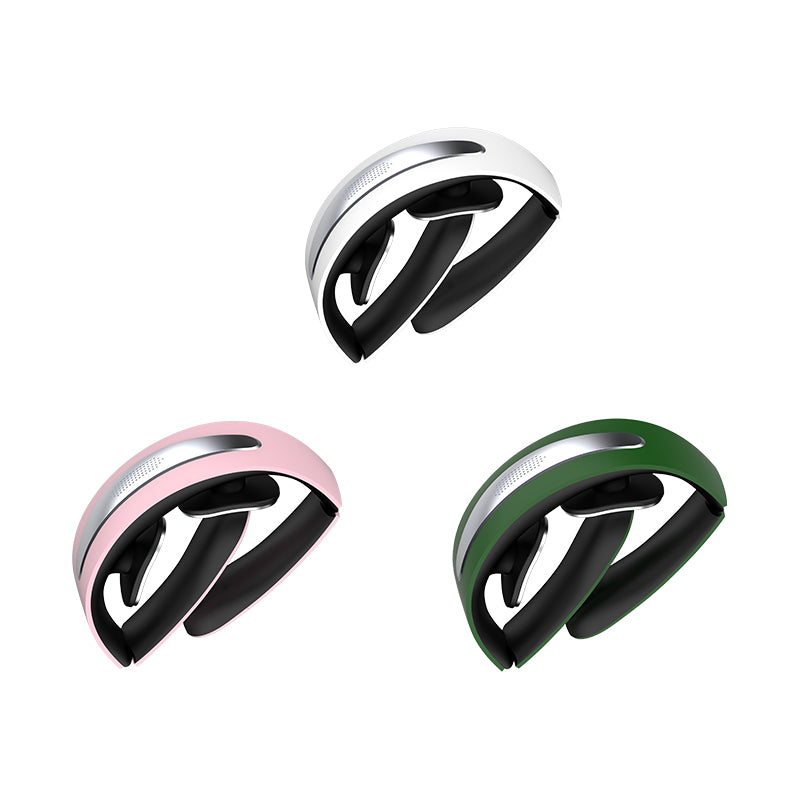 three clolrs :white pink green